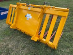 Murphy Machinery manure fork with JCB Q-fit attachments (new)