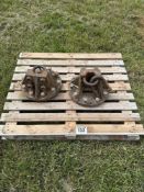 2No bar axles to suit John Deere 40 Series, 10 stud