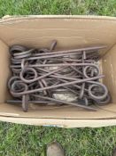 Quantity heavy duty following harrow tines