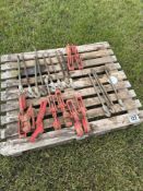 Quantity Stocks dual wheel clamps