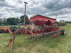 Accord 6m DL drill with 3 rows Suffolk coulters, tramline and pre-em markers with end tow kit. Sold