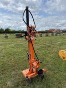 2015 Ryetec log splitter, PTO driven. Maximum Force: 13t. Maximum Capacity 1,100mm