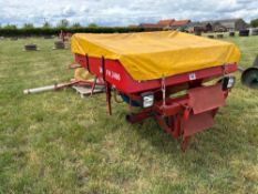 2001 Lely FH2400 front hopper with hydraulic fan and oil cooler, electric shut off. Serial No: 55210