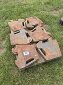 Quantity Massey Ferguson wafer weights