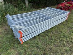 10No Ritchie 3m cattle hurdles with pins (new)