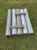 Quantity galvanised tubing