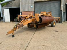 2011 NRH Engineering 12m horizontal folding Cambridge rolls on 385/655R22.5 wheels and tyres. Model