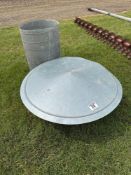 Extractor tube and hat