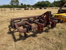 Spaldings 5 leg 3m flatlift with Quivogne low disturbance points and Cousins crumbler, linkage mount