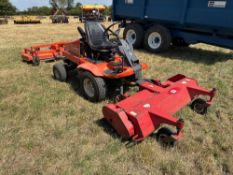 2000 Kubota F3060 hydrostatic diesel mower, 4 cylinder on 24x8.50-12 front and 18x7.00-8 rear wheels