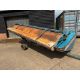 Shelbourne Reynolds SRE 14ft stripper header with single axle header trailer. Serial No: 09160. Mach - Image 12 of 14