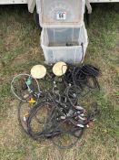 Wiring loom and dome for Trimble GPS system