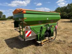 2012 Amazone ZAM Ultra Profis Hydro, 24 / 48 fertiliser spreader with border control and electronic