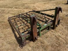 Flat 8 bale grab with JCB Q-fit attachments