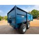 2000 AS Marston SAP 10t twin axle grain trailer with a manual tailgate and grain chute, fixed drawba - Image 9 of 20