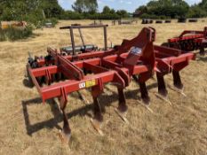 SMS Talon 12 leg 3m Heliplow with rear packer and scrapers, linkage mounted