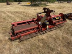RAU Rototiller 3m with rear tooth packer, linkage mounted NB: Comes with manual
