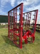 2015 Weaving Stubble Rake 6m, hydraulic folding, linkage mounted. Serial No: 11019920-2015