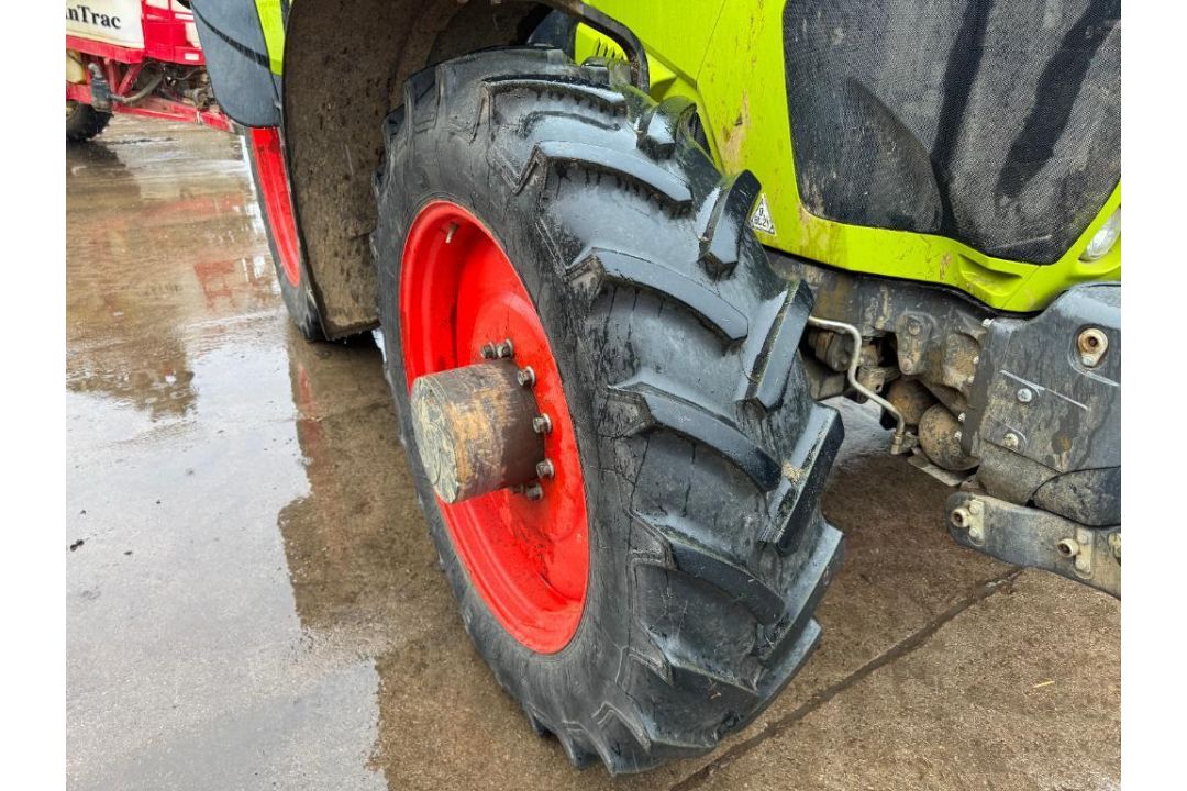 Set Mitas 340/85R36 10 stud front and 380/90R50 8 stud rear row crops wheels and tyres suited to Cla - Image 7 of 8