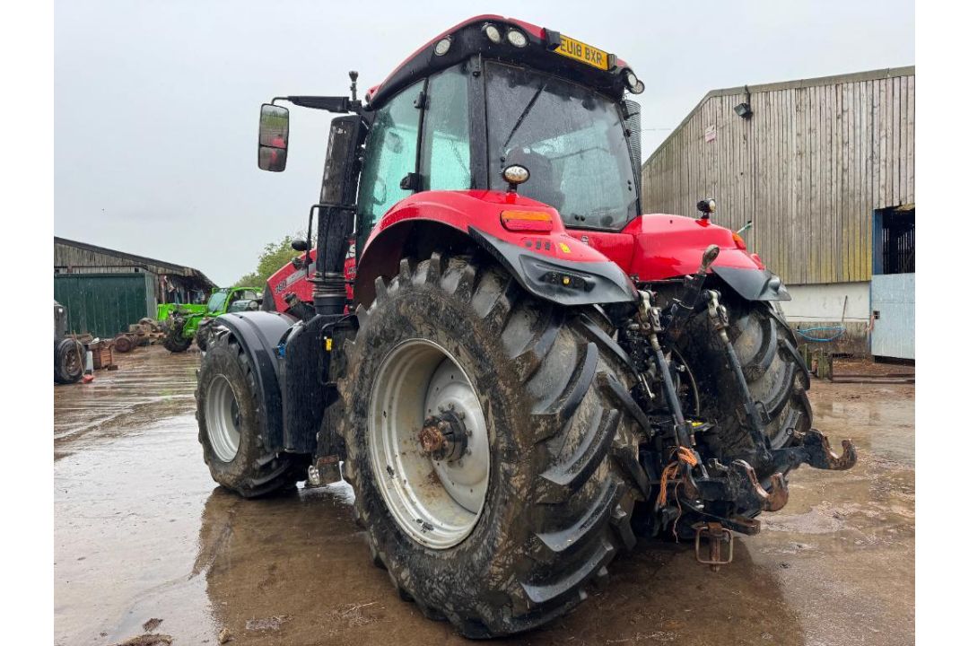 2018 Case Magnum AFS 380 CVX 50Kph 4wd tractor with front linkage, front and cab suspension, air bra - Image 27 of 34