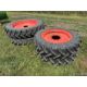 Set Mitas 340/85R36 10 stud front and 380/90R50 8 stud rear row crops wheels and tyres suited to Cla - Image 4 of 8