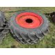 Set Mitas 340/85R36 10 stud front and 380/90R50 8 stud rear row crops wheels and tyres suited to Cla - Image 3 of 8