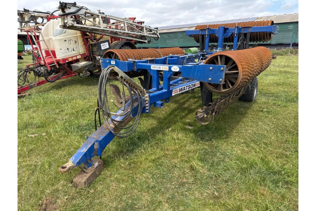 2016 Watson HFCB 830 8.3m Cambridge rolls with breaker rings, horizontal holding with levelling padd - Image 1 of 19