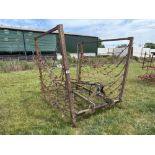 Chain harrows 6m, hydraulic folding, linkage mounted