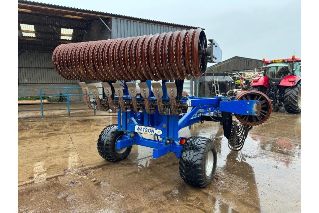 2016 Watson HFCB 830 8.3m Cambridge rolls with breaker rings, horizontal holding with levelling padd - Image 9 of 19