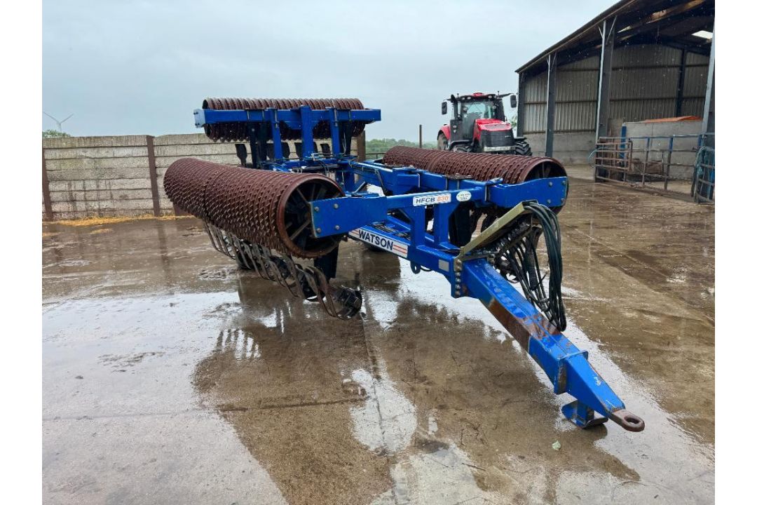 2016 Watson HFCB 830 8.3m Cambridge rolls with breaker rings, horizontal holding with levelling padd - Image 15 of 19