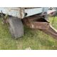 11m flat bed trailer with central mounted hiab, with rear double axle on 385/65R22.5 wheels and tyre - Image 4 of 15