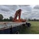 11m flat bed trailer with central mounted hiab, with rear double axle on 385/65R22.5 wheels and tyre - Image 7 of 15
