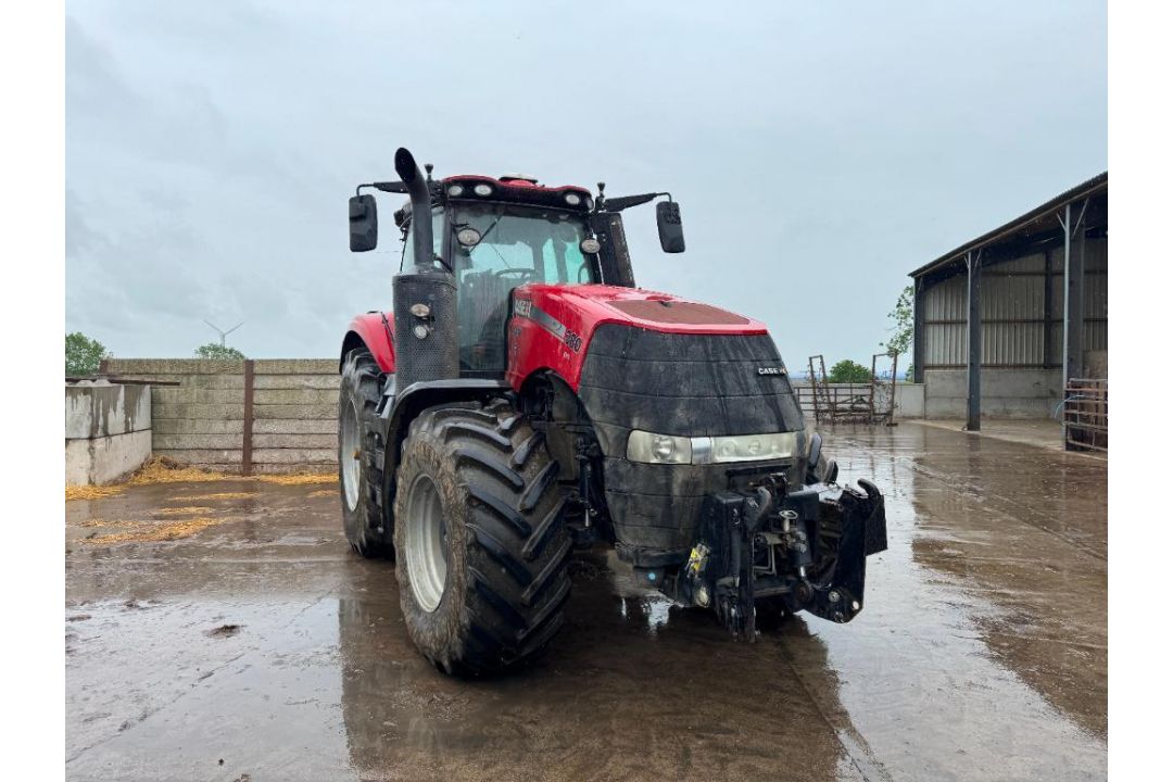 2018 Case Magnum AFS 380 CVX 50Kph 4wd tractor with front linkage, front and cab suspension, air bra - Image 8 of 34