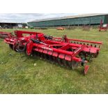 2021 Weaving Shortdisc 5000 with 2No rows of discs to hydraulic adjustable rear packer, hydraulic fo