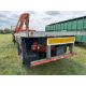 11m flat bed trailer with central mounted hiab, with rear double axle on 385/65R22.5 wheels and tyre - Image 9 of 15