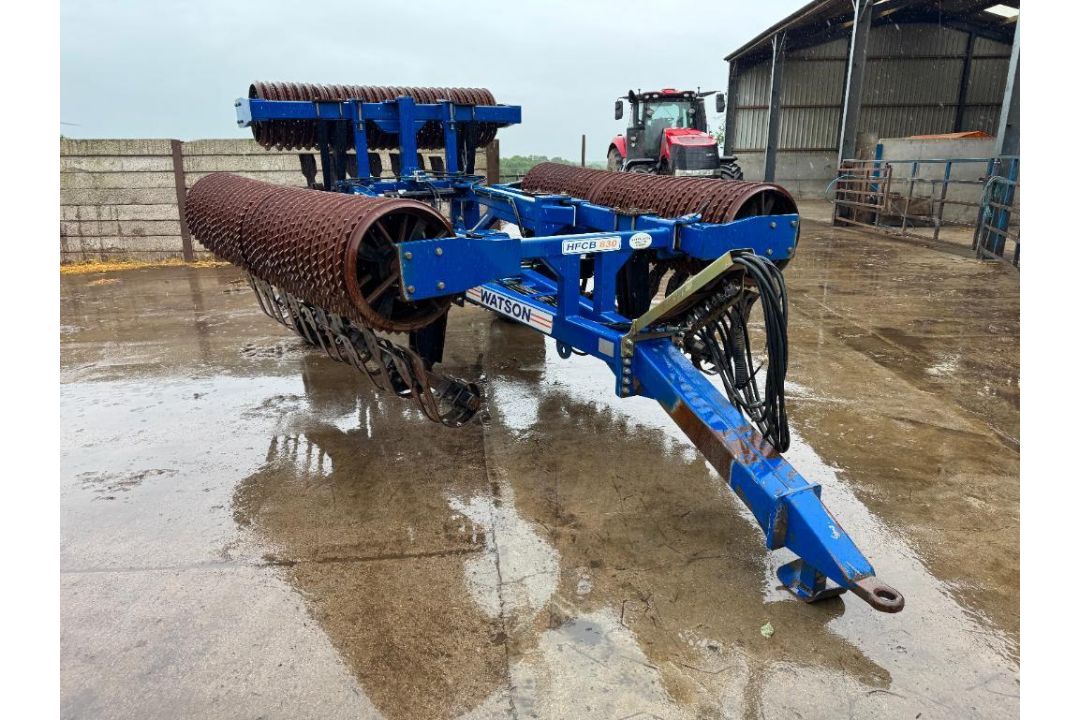 2016 Watson HFCB 830 8.3m Cambridge rolls with breaker rings, horizontal holding with levelling padd - Image 6 of 19