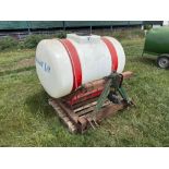 Techneat Nutristart LQ c.1,200l front mounted spray tank with electric pump. NB: Comes with control