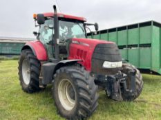 2014 Case Puma 160 CVX 50Kph 4wd tractor with front linkage, front and cab suspension, air brakes, 3