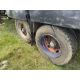 11m flat bed trailer with central mounted hiab, with rear double axle on 385/65R22.5 wheels and tyre - Image 10 of 15