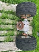 Ride on lawn mower rear axle with Pearless gearbox (Buckinghamshire) (No VAT)