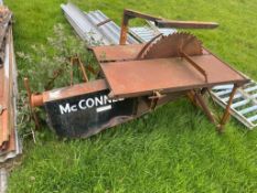 McConnel multi belt sawbench (Buckinghamshire) (No VAT)
