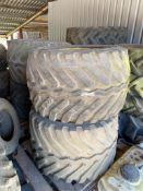 4 No 42 x 25.00. 20 NHS wheels and tyres (Oxfordshire)