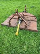 Massey Ferguson 6ft swipe topper (Buckinghamshire) (No VAT)