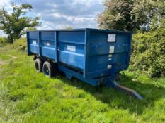 Marston 10t grain trailer with manual rear door. Serial No: 10320 (Oxfordshire)