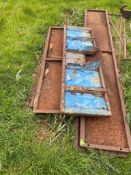 Grain trailer extension sides and tailgate (Buckinghamshire) (NO VAT)