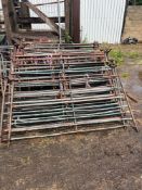 25 No sheep hurdles (Buckinghamshire) (No VAT)
