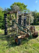 5M hydraulic folding cultivator with wheel roller (Oxfordshire)