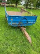 10ft single axle tipping trailer (Buckinghamshire) (NO VAT)