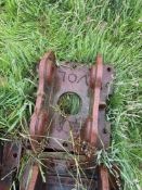 Top hat for digger with 45mm pins (Buckinghamshire) (No VAT)