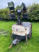 Towerlight VB-9 lighting tower with Kohler diesel engine. Spares or Repairs. (Buckinghamshire)